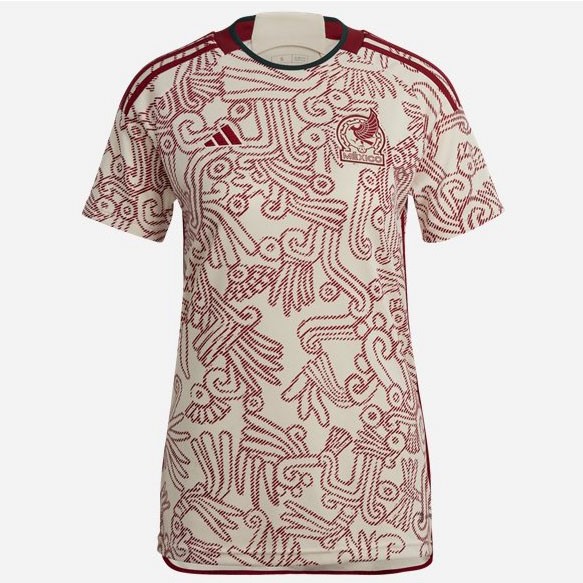 Tailandia Camiseta México Replica Segunda Ropa Mujer 2022/23